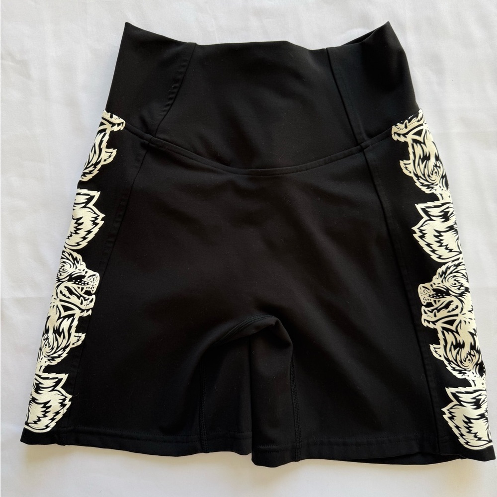 Darc Sport Black and White Bike Shorts